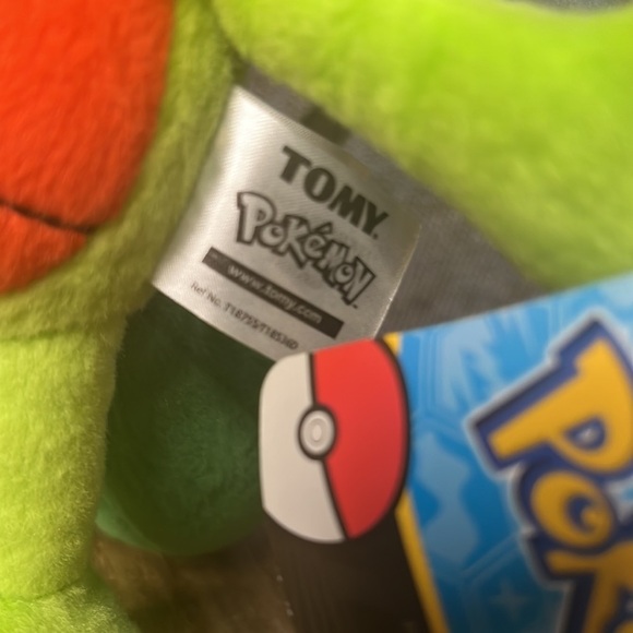 Pokemon TOMY Treecko Pokemon 8 Inch Collector Plush “2015” NWT - Picture 7 of 10